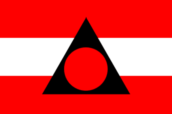 FLAG OF CORPS COMMANDER UNIT 11 PESHAWAR