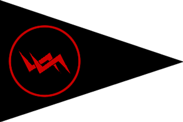 FLAG OF PAK ARMY INFANTRY DIVIOSN 40 COMMANDER