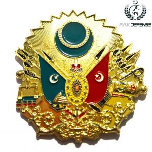 3D Ghazwa E Hind Rise of the Crescent Coat of Arms 3D Lapel Pin