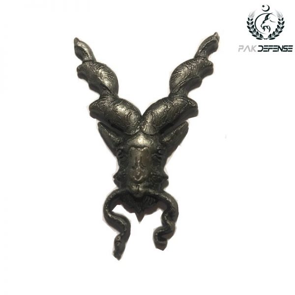 3D Markhor Bronze Lapel Pin Main Pic