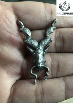 PAKISTAN 3D Markhor Northern Command Lapel Pin PAKDEFENSE