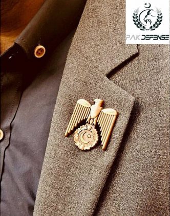 PAKISTAN SHAHEEN AlQuds 3D Lapel Pin Bronze