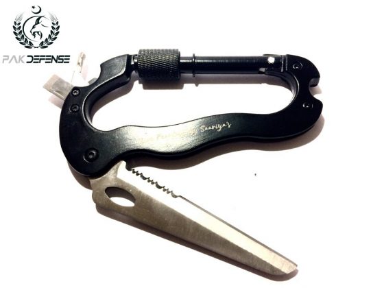 5 in 1 Carabiner and Knife