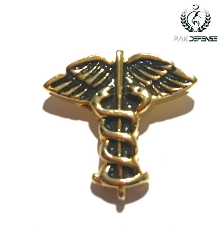 Doctor 2D Lapel Pin Golden PAKDEFENSE