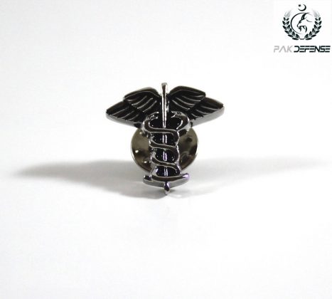 Doctor 2D Lapel Pin Silver