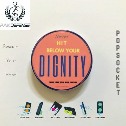 Never Hit Below Your Dignity Popsocket