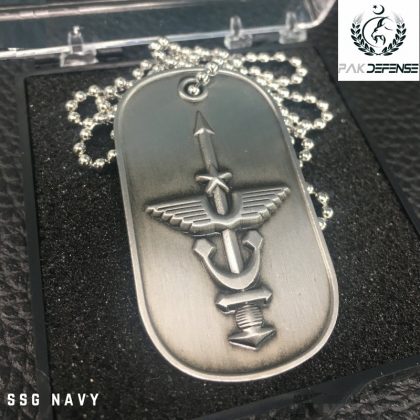 PAK PAK NAVY NSSG 3D Raised Military Dog Tag