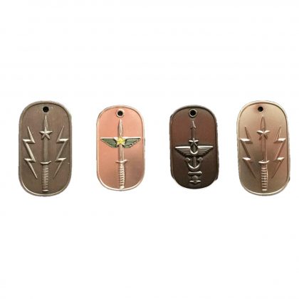 SSG 3D Raised Dog Tag Premium Collectors Pack - Copy