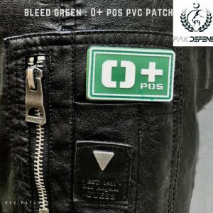 Bleed Gleen O+ POS PVC Patch