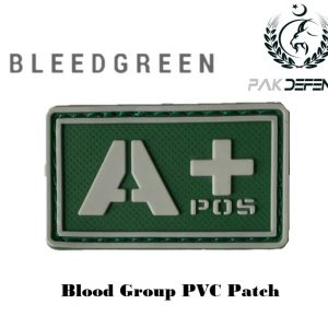 Bleed Green A+ POS PVC Patch