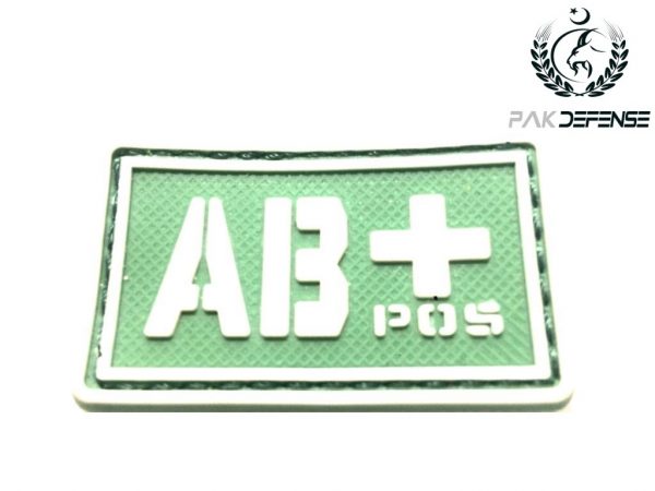 Bleed Green AB + POS PVC Patch