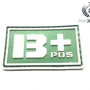 Bleed Green B + POS PVC Patch