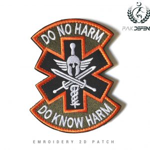Do No Harm Do Know Harm Embroidery Patch