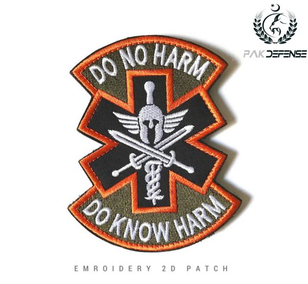 Do No Harm Do Know Harm Embroidery Patch
