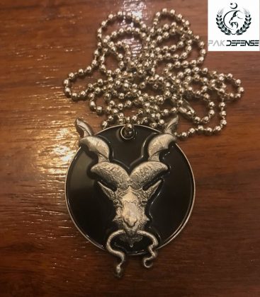 Markhor Nightwatcher Silver 3D Locket in PAKISTAN