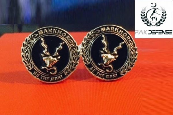 Markhor Snake Eater Golden Cufflinks in PAKISTAN