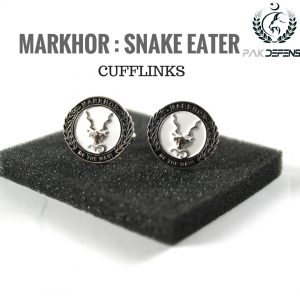 Markhor Snake Eater Grey Cufflinks