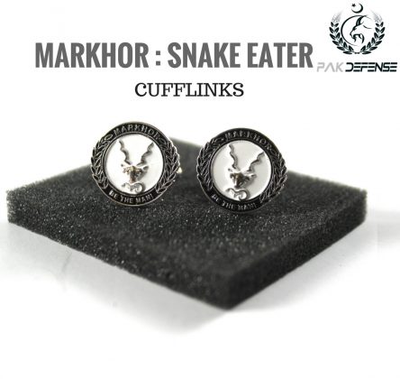Markhor Snake Eater Grey Cufflinks