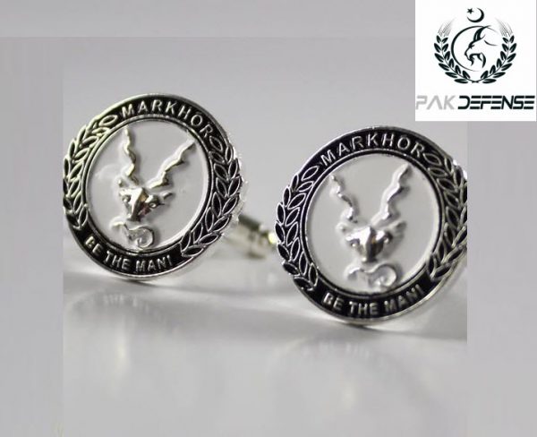 Markhor Snake Eater Grey Cufflinks PAKISTAN