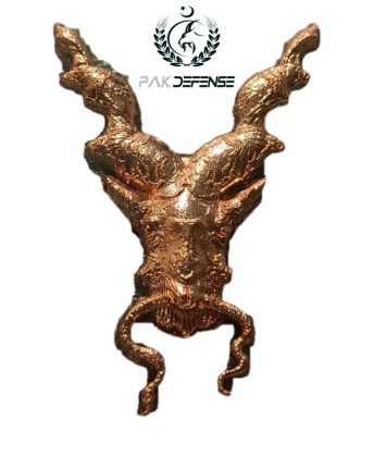 Markhor Suleman Southern Command 3D lapel Pin