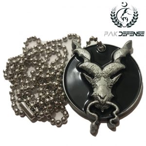 PAKDEFENSE Markhor Nightwatcher Silver 3D Locket