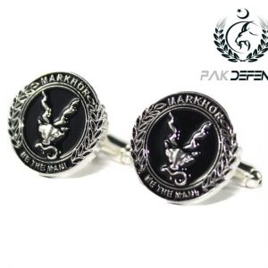 PAKISTAN Markhor Snaker Eater Black Cufflinks