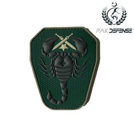 Scorpion Attack 3D PVC Patch