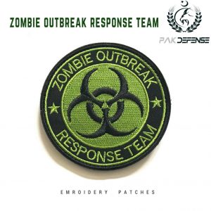 Zombie Outbreak Response Team 2D Embroidery Patch