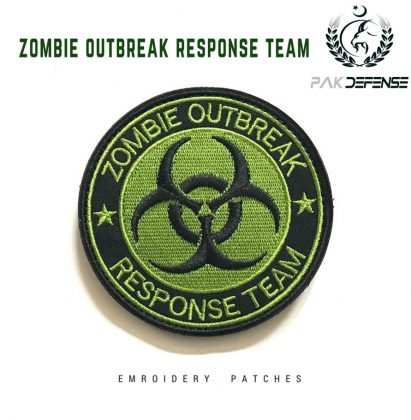 Zombie Outbreak Response Team 2D Embroidery Patch