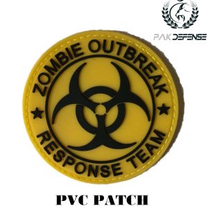 Zombie Outbreak Response Team PVC Yellow