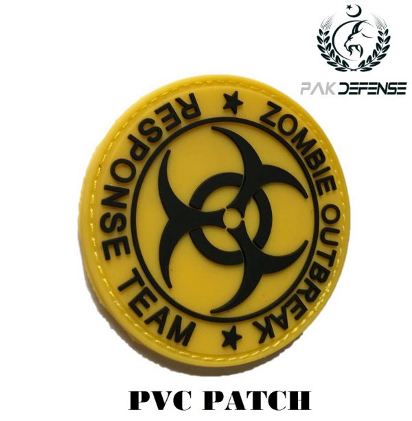 Zombie Outbreak Response Team PVC Yellow is designed to use with nearly all forms of casual and formal clothing including the Waist