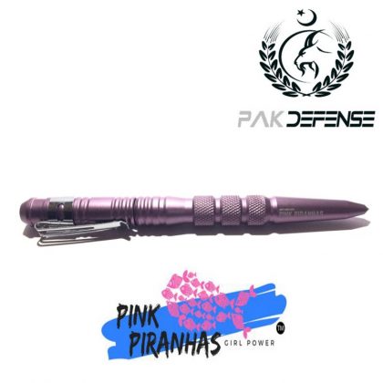 Hatice Pink Piranhas Aluminum Tactical Pen