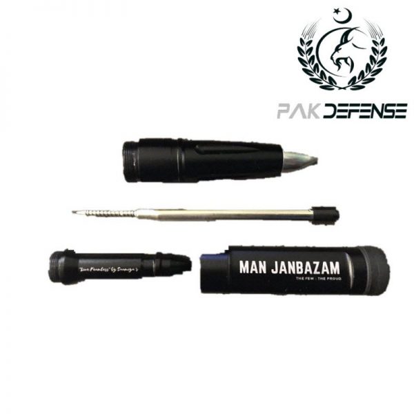 Man Janbazam Aircraft Aluminum Tactical Pen in PAK