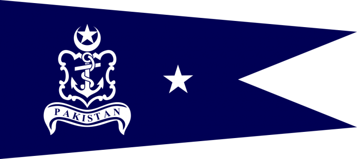 FLAG OF PAKISTAN NAVY NORTHERN COMMAND