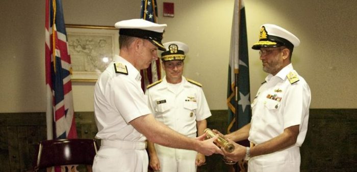 PAKISTAN NAVY TAKES COMMAND OF CTF-150