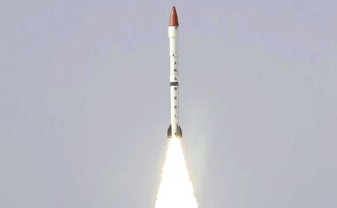 TEST OF MIRV ABABEEL MISSILE OF PAKISTAN
