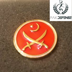 PAKDEFENSE Watan Salamat Lapel Pin Red