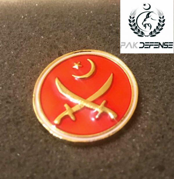 PAKDEFENSE Watan Salamat Lapel Pin Red