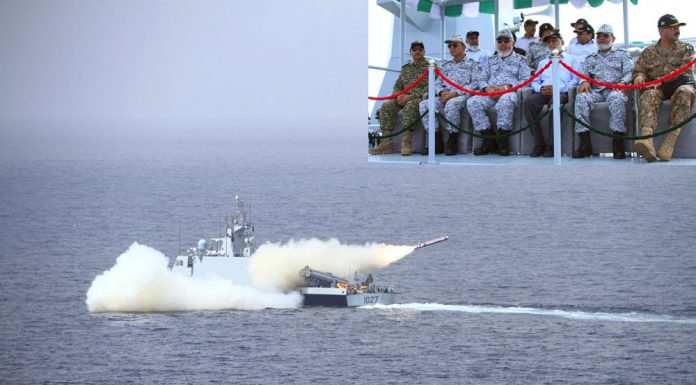 PAK NAVY MISSILE TEST