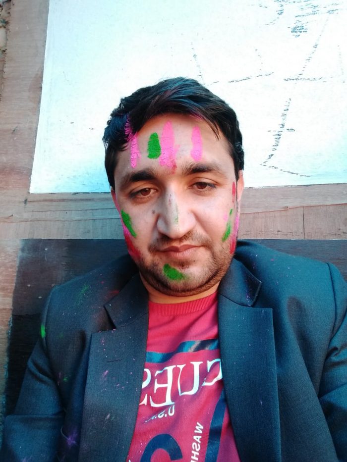 Bastard and Filthy Sher Nadir Shahi of BNF enjoying Holi