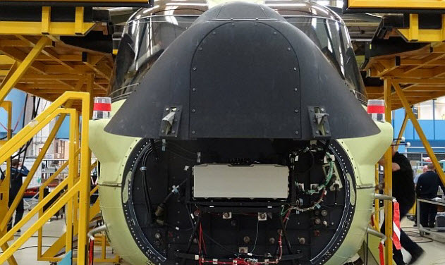 Leonardo Seaspray AESA Radar in Aircraft