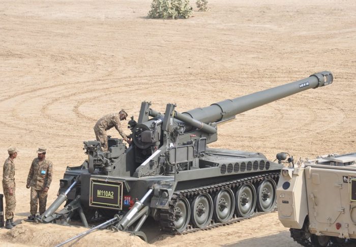 PAK ARMY M110A2 Self Propelled Howitzer