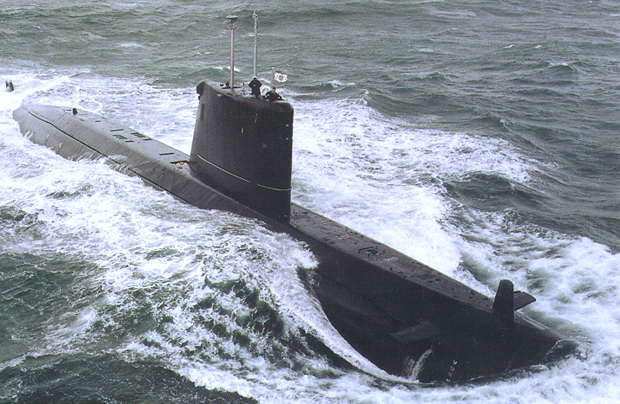 PAKISTAN Agosta 90-B Submarine Somewhere in Arabian Sea