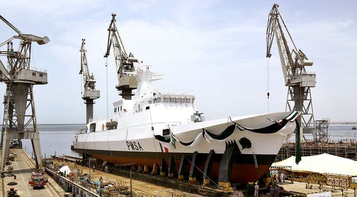 PAKISTAN MARITIME Security Agency Maritime Patrol Vessel Built in Karachi