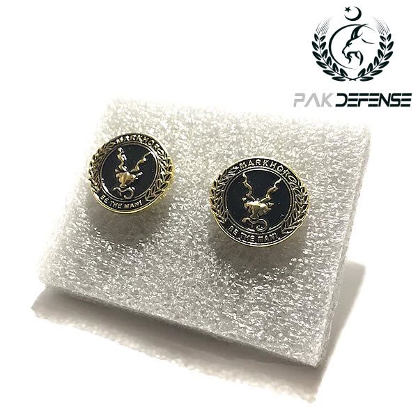 PAKDEFENSE Markhor Watan Salamat Cufflinks Pack in PAKISTAN