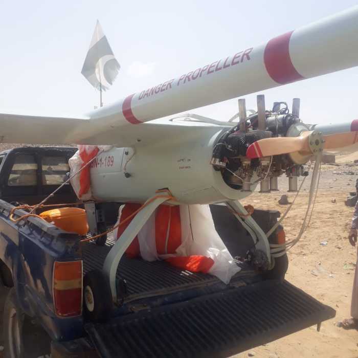 Iranian Mohajer 6 Drone Being loaded into the Vehicle