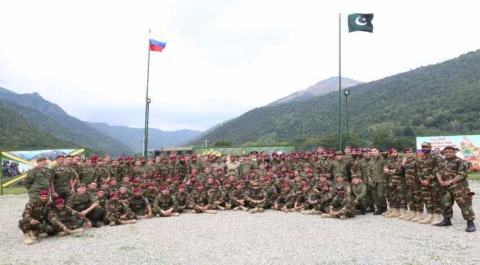 PAKISTAN Russia Friendship 2019 Military Drills