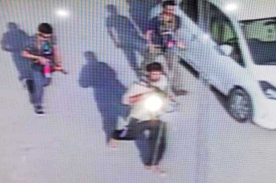 Picture of 3 filthy indian Sponsored Attackers who Attacked CHINESE Consulate in Karachi