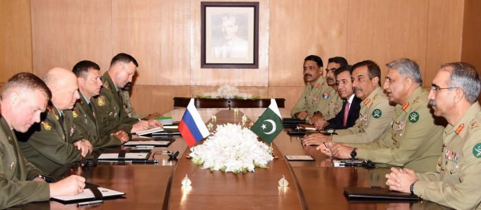 Russian General on PAKISTAN Visit