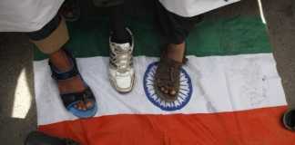 indian flag humiliation